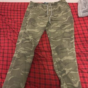 Aeropostale Camouflage joggers in size XS